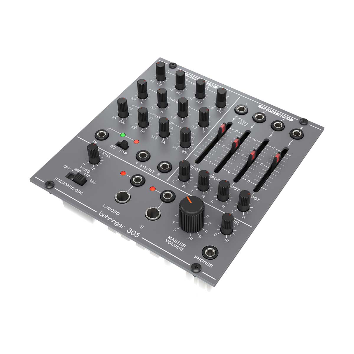 BEHRINGER 305 EQ/MIXER/OUTPUT EURORACK MODULE Sounds Easy