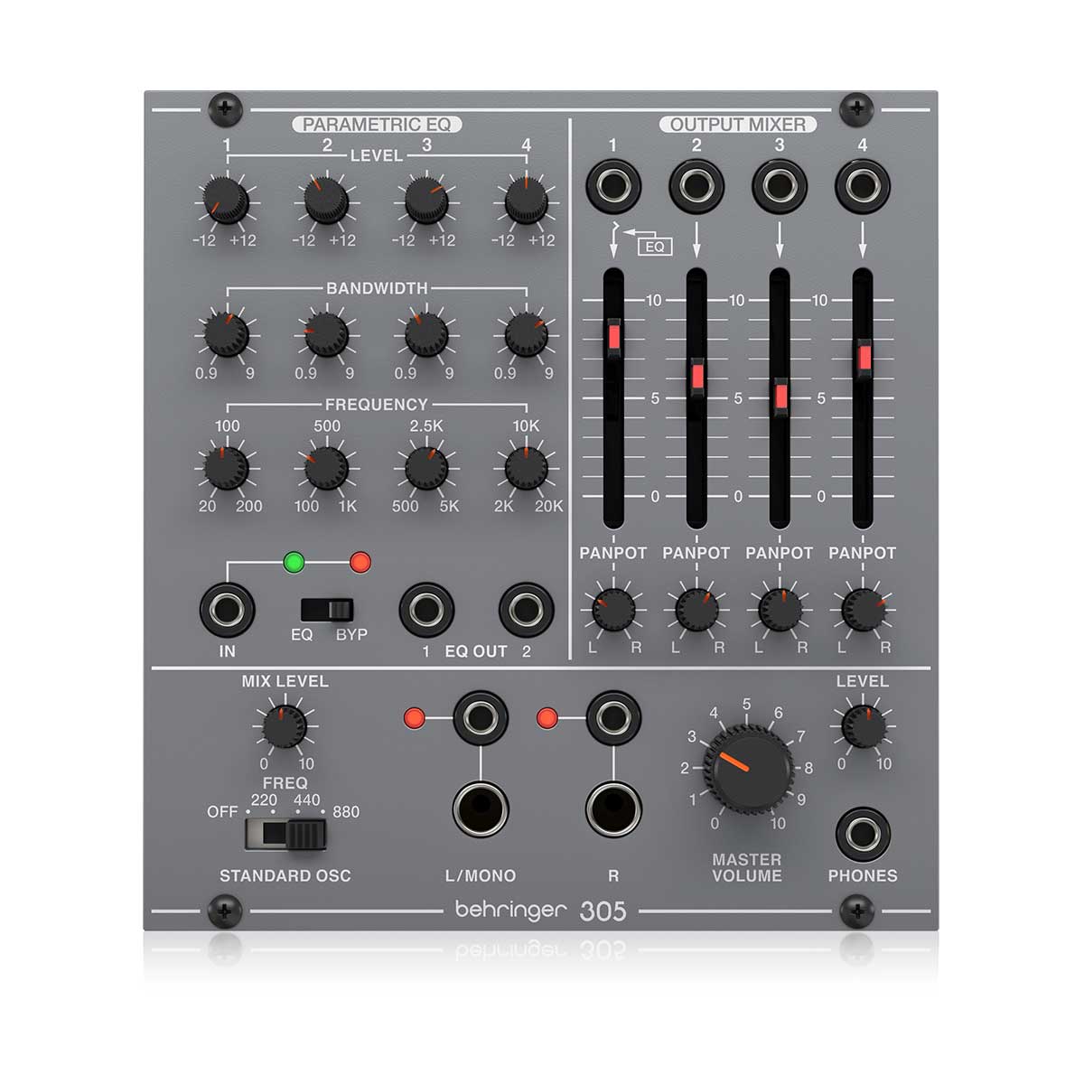 Behringer 305 Eq/Mixer/Output Eurorack Module