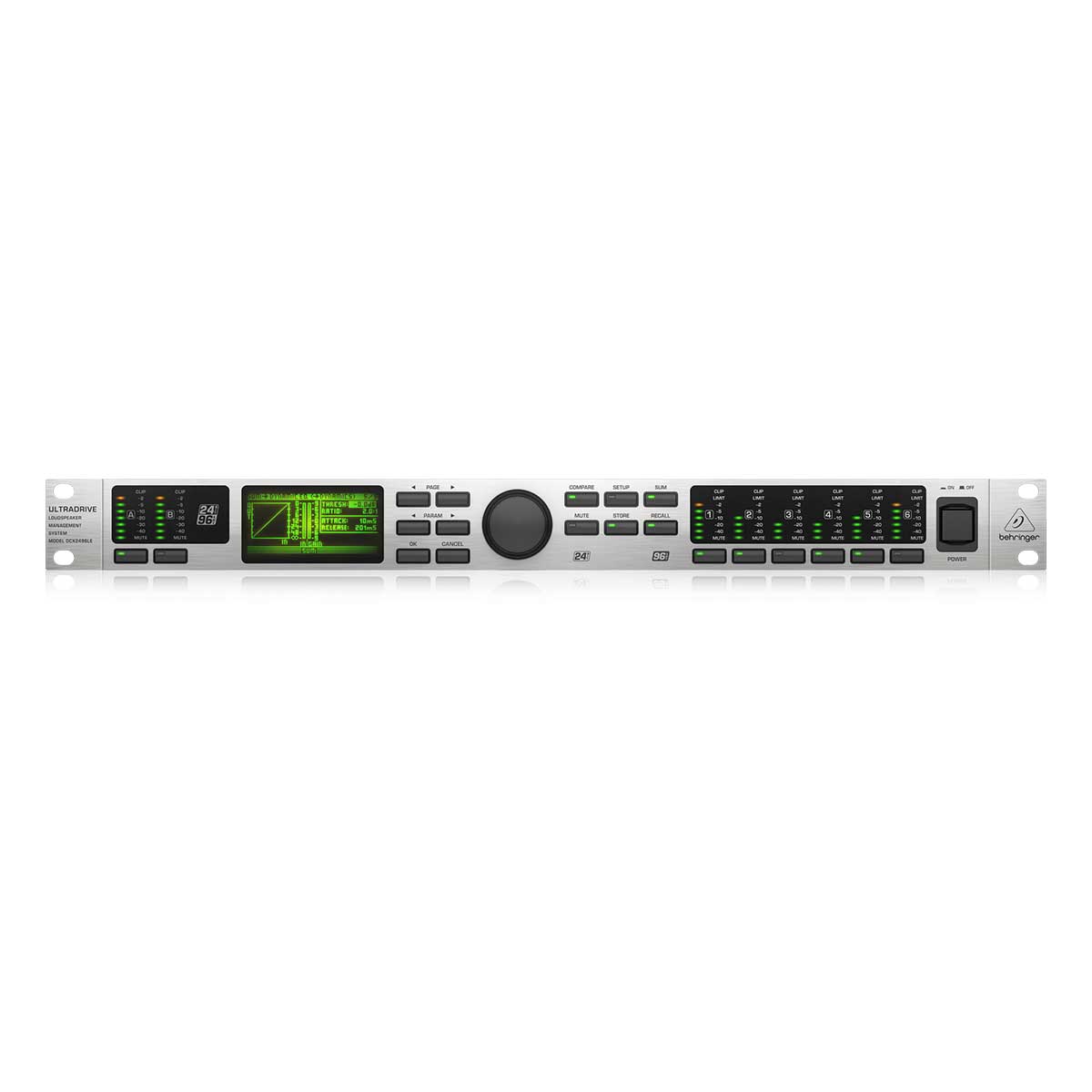 Behringer DCX2496LE Ultra-High Precision Digital 24-Bit/96 kHz Loudspeaker Management System