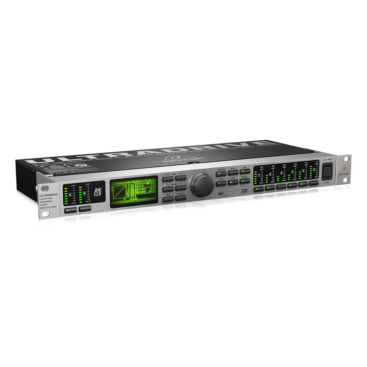 Behringer DCX2496LE Ultra-High Precision Digital 24-Bit/96 kHz Loudspeaker Management System