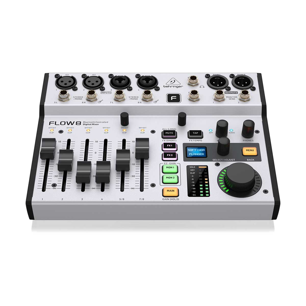 Behringer Flow-8 8 Channel Digital USB Mixer with Bluetooth