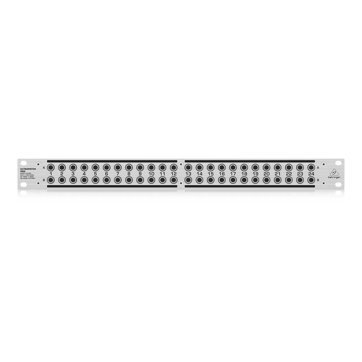 Behringer Ultrapatch Pro PX3000 Multi-Functional 48-Point 3-Mode Balanced Patchbay