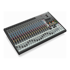 Behringer Eurodesk SX2442FX 24-Input 4-Bus Studio/Live Mixer with XENYX Mic Preamplifiers, British EQs and Dual Multi-FX Processor