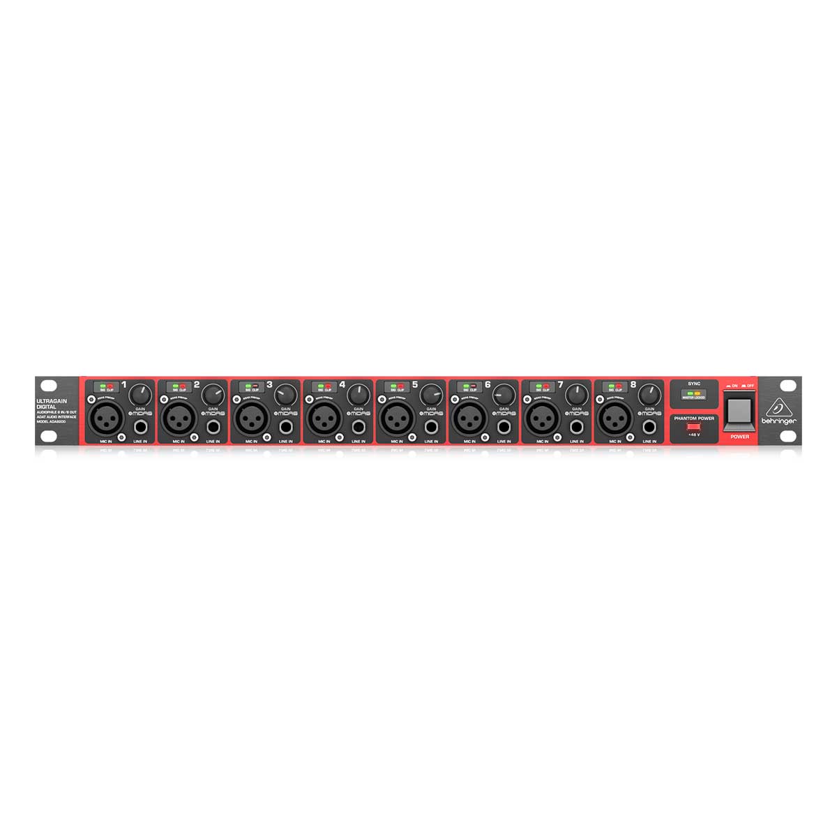 BEHRINGER ULTRAGAIN DIGITAL ADA8200