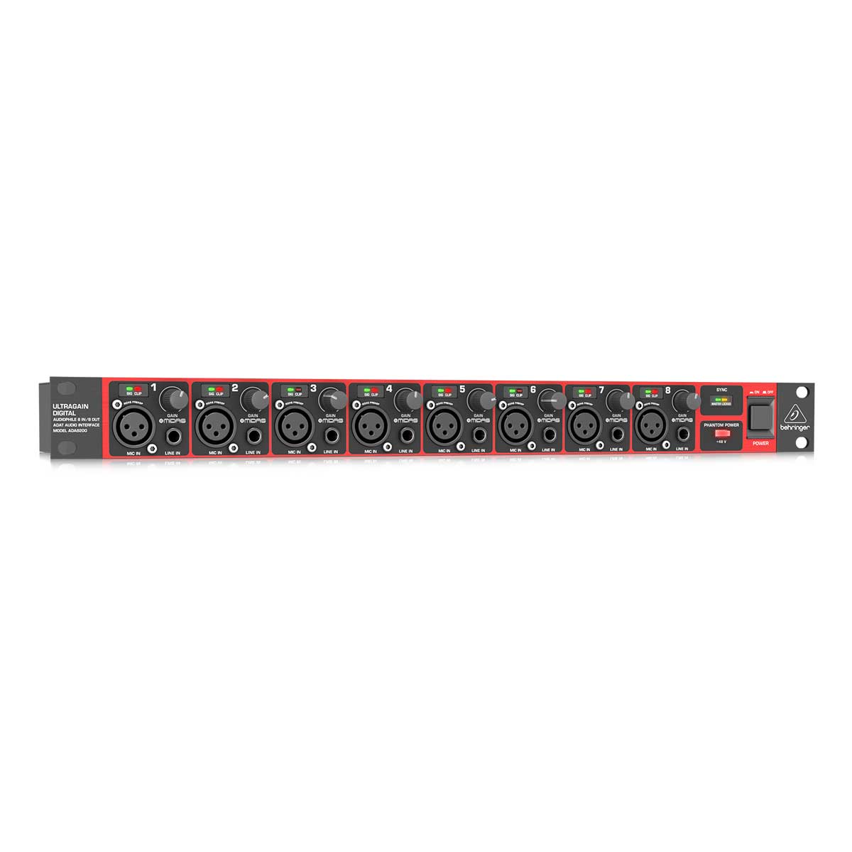 BEHRINGER ULTRAGAIN DIGITAL ADA8200