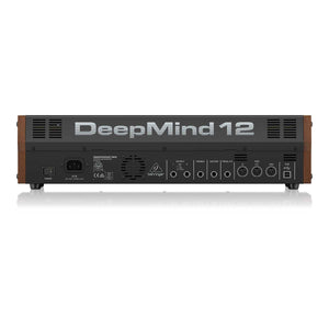 BEHRINGER DEEPMIND 12D DESKTOP POLYPHONIC SYNTH Rear