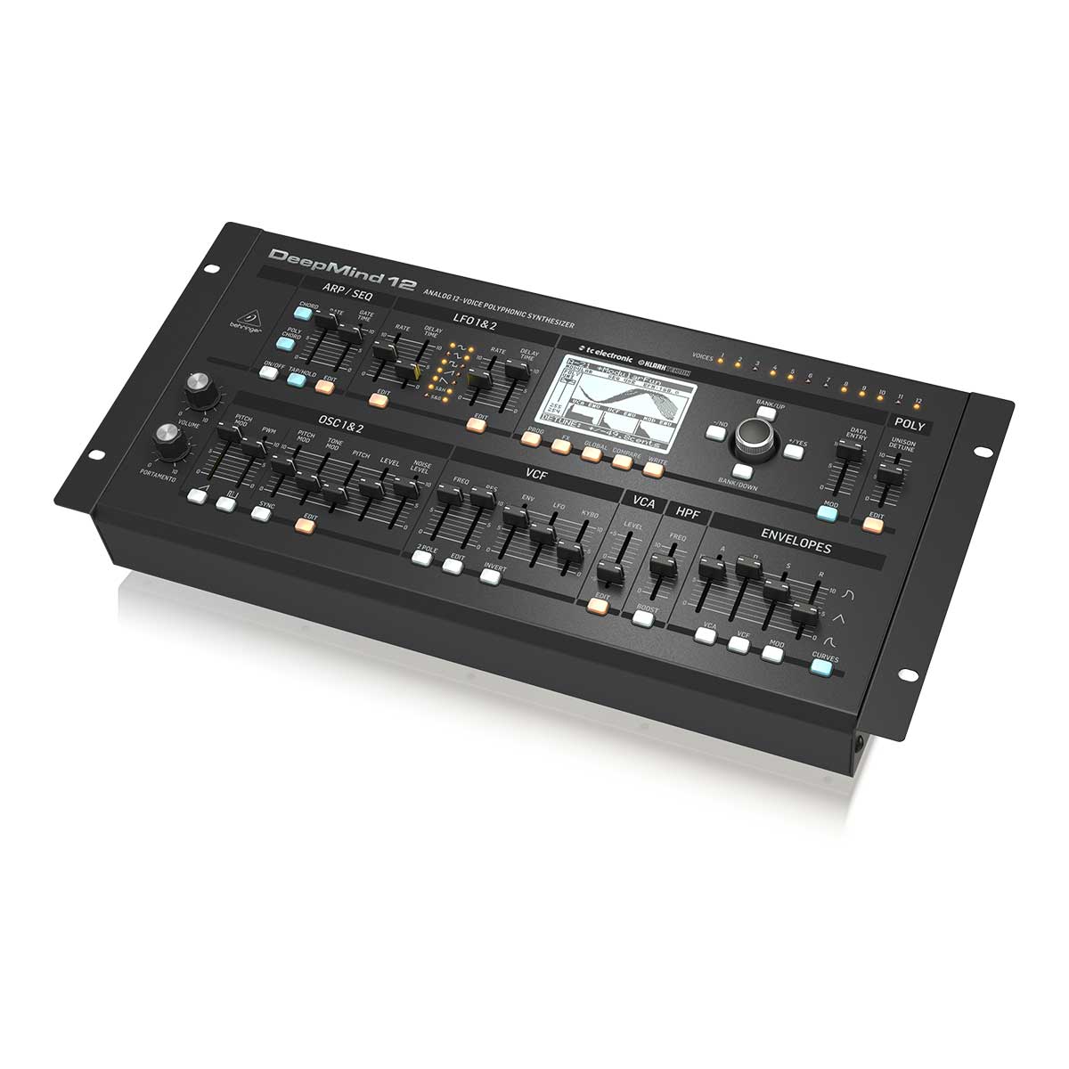 BEHRINGER DEEPMIND 12D DESKTOP POLYPHONIC SYNTH Right