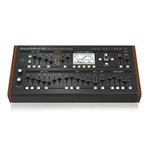 BEHRINGER DEEPMIND 12D DESKTOP POLYPHONIC SYNTH Top Front
