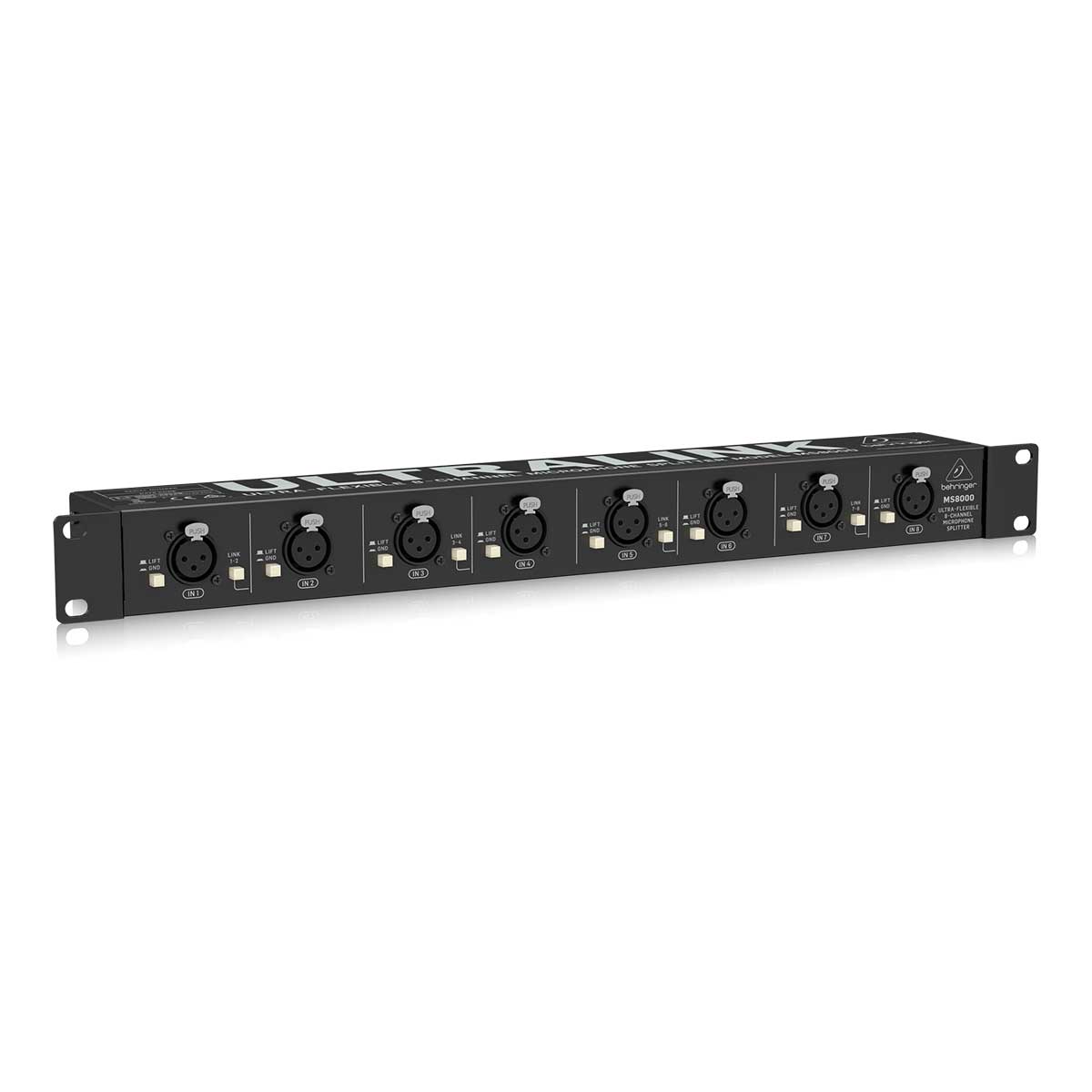 Behringer MS8000 Ultra-Flexible 8-Channel Microphone Splitter
