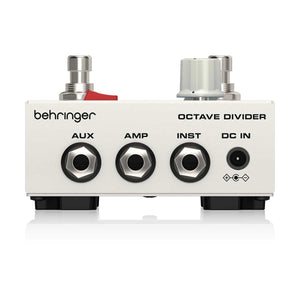 Behringer Octave Divider Classic Analog Octave Divider and Ringer Effects Pedal