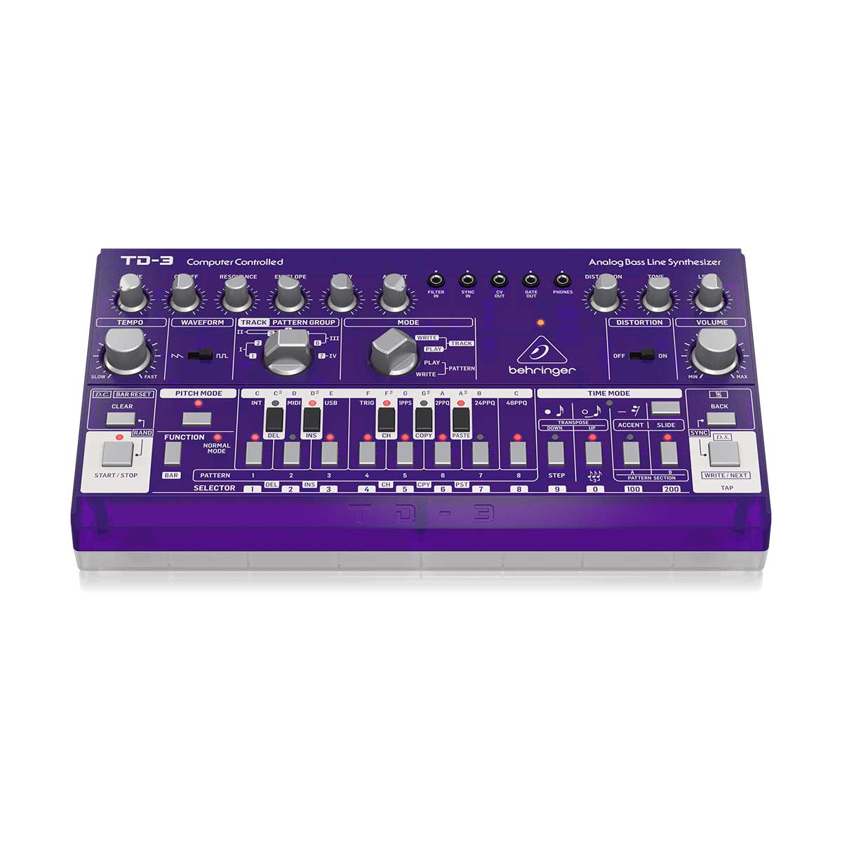 Behringer TD-3-GP Analog Bass Line Synthesizer (Grape)