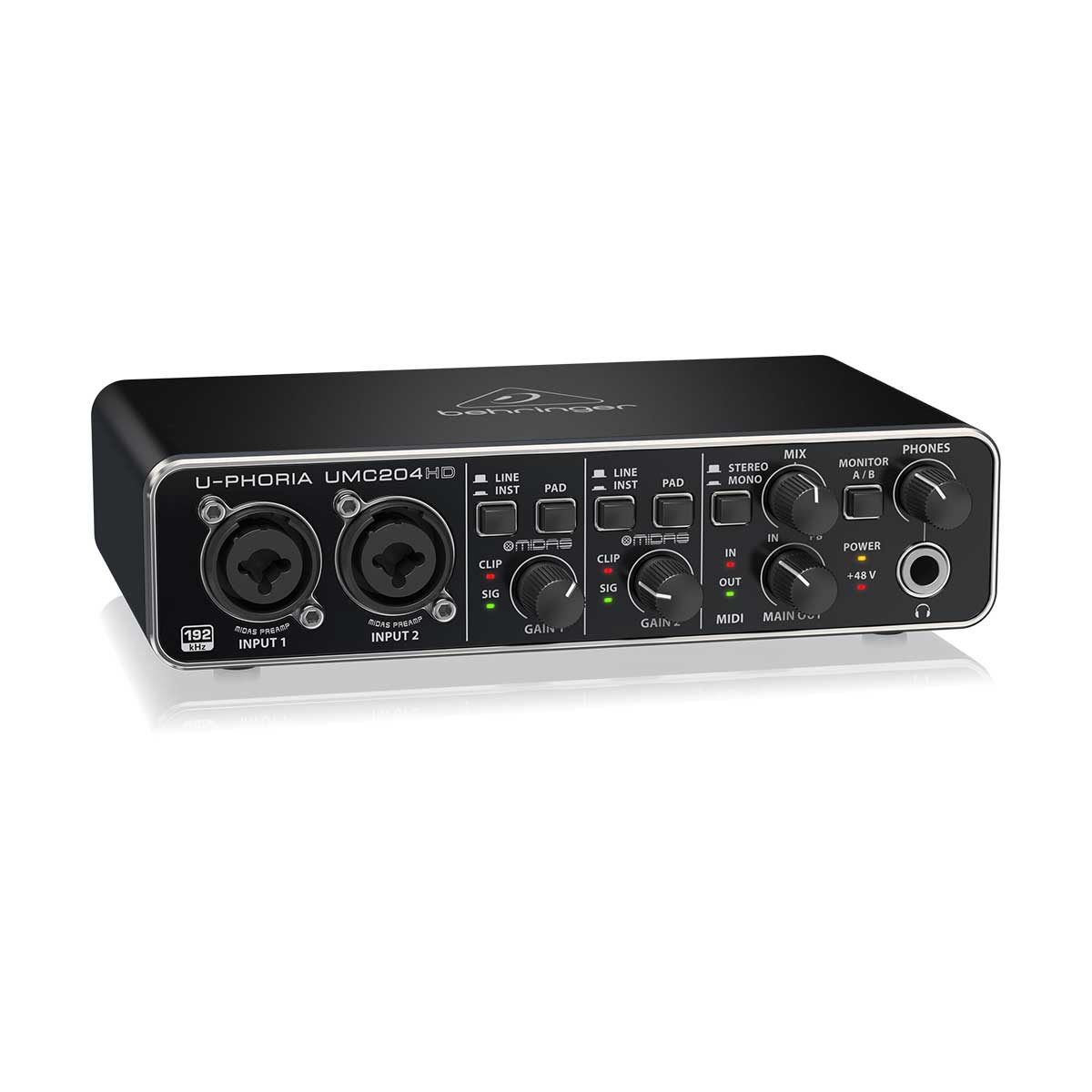 BEHRINGER U-PHORIA UMC204HD INTERFACE