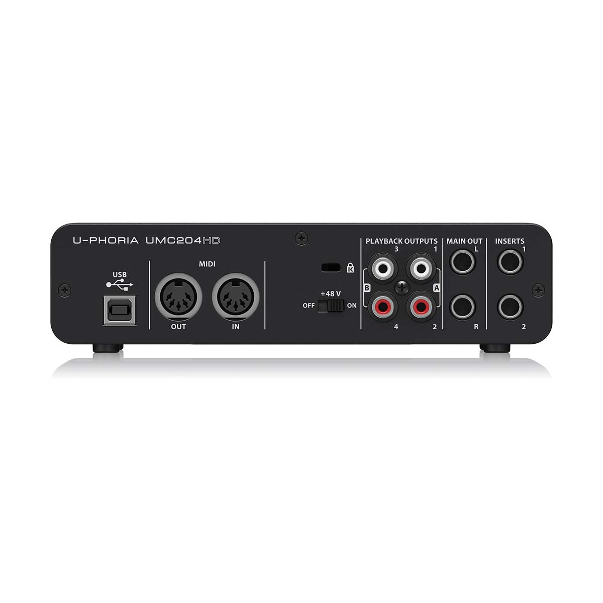 BEHRINGER U-PHORIA UMC204HD INTERFACE