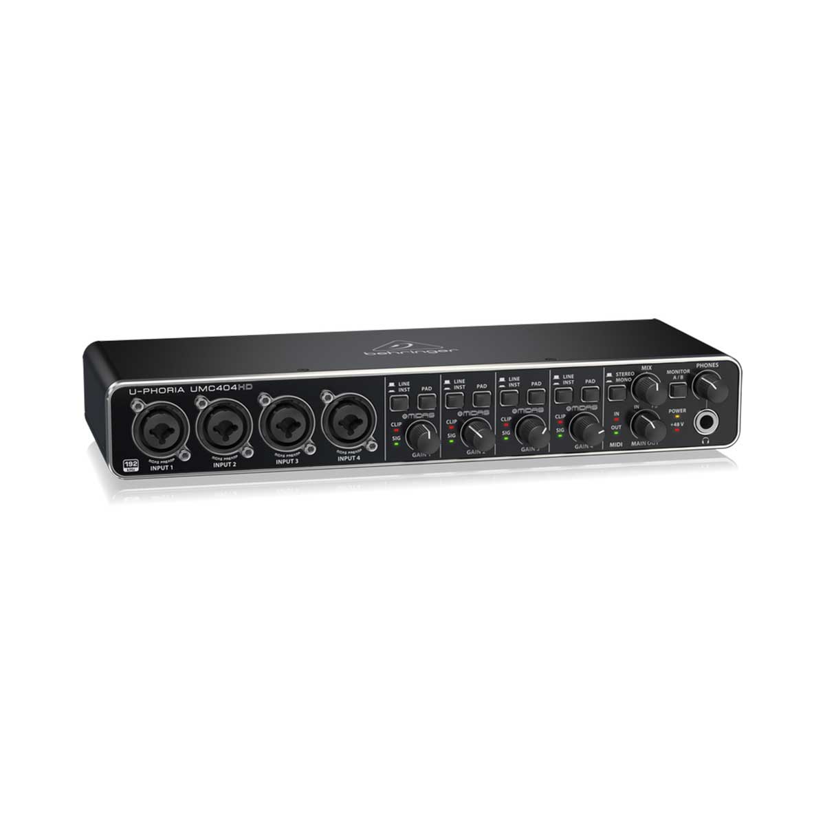 BEHRINGER U-PHORIA UMC404HD INTERFACE