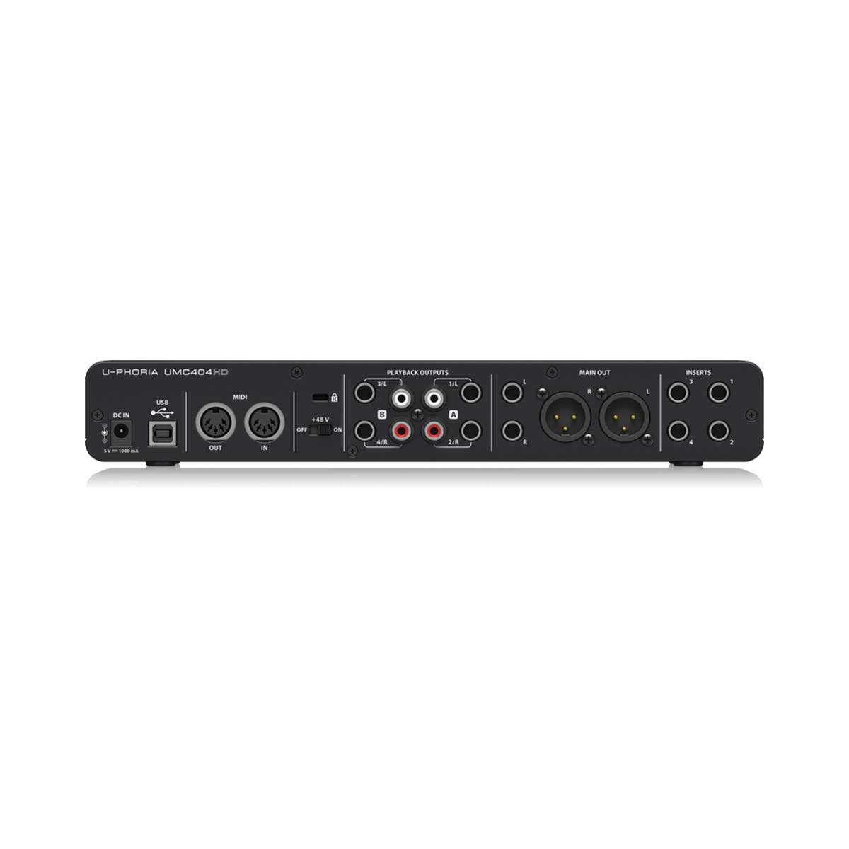 BEHRINGER U-PHORIA UMC404HD INTERFACE