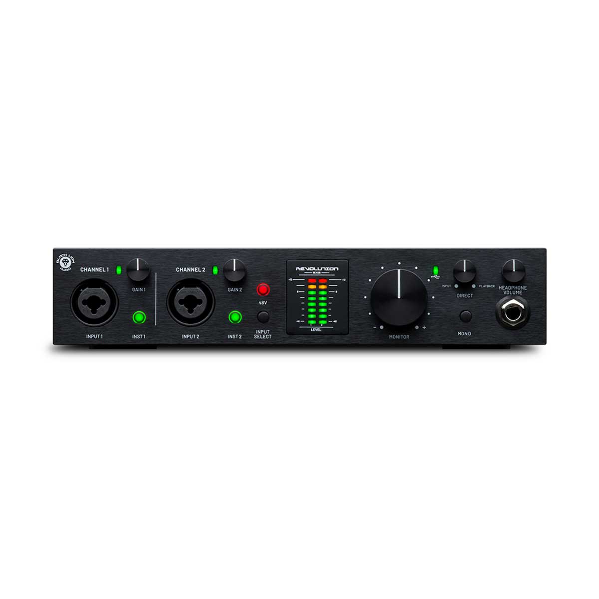 Black Lion REVOLUTION 2x2 24bit, 192KHz USB C interface