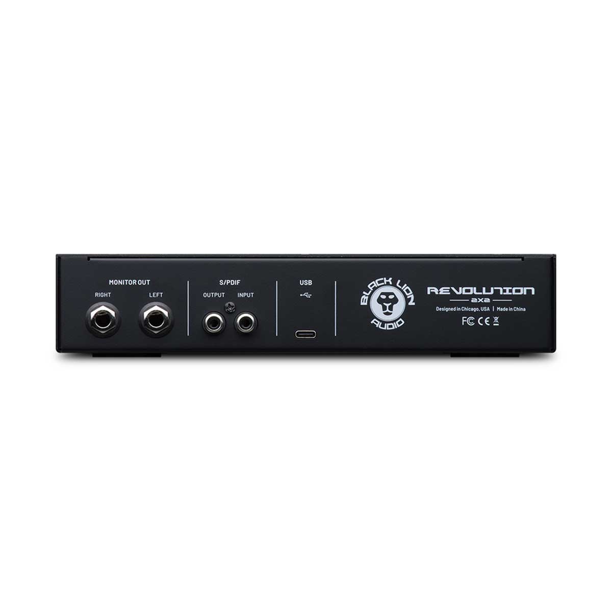 Black Lion REVOLUTION 2x2 24bit, 192KHz USB C interface