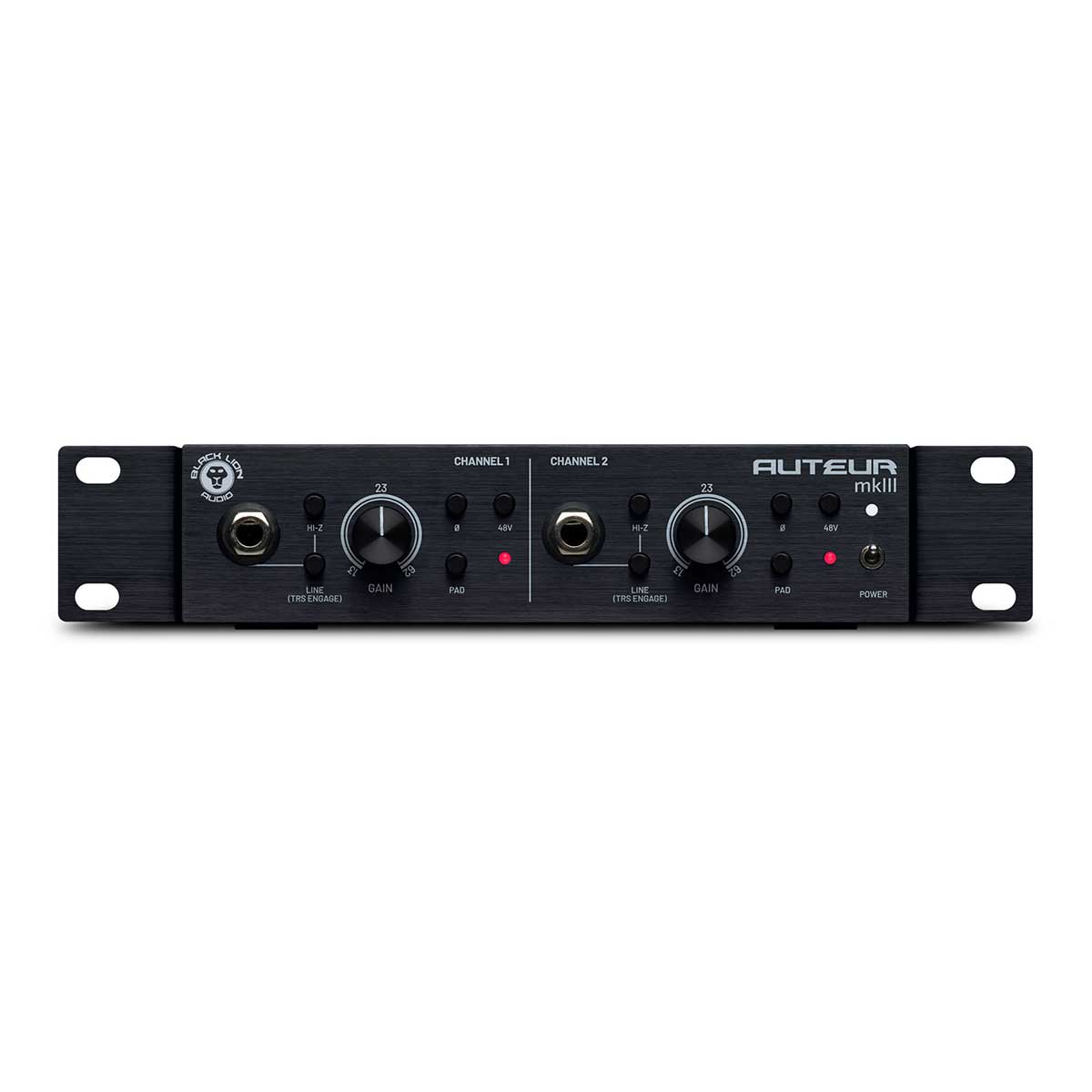 Black Lion Audio Auteur MKIII – 2-Channel Transformer-Coupled Microphone Preamplifier