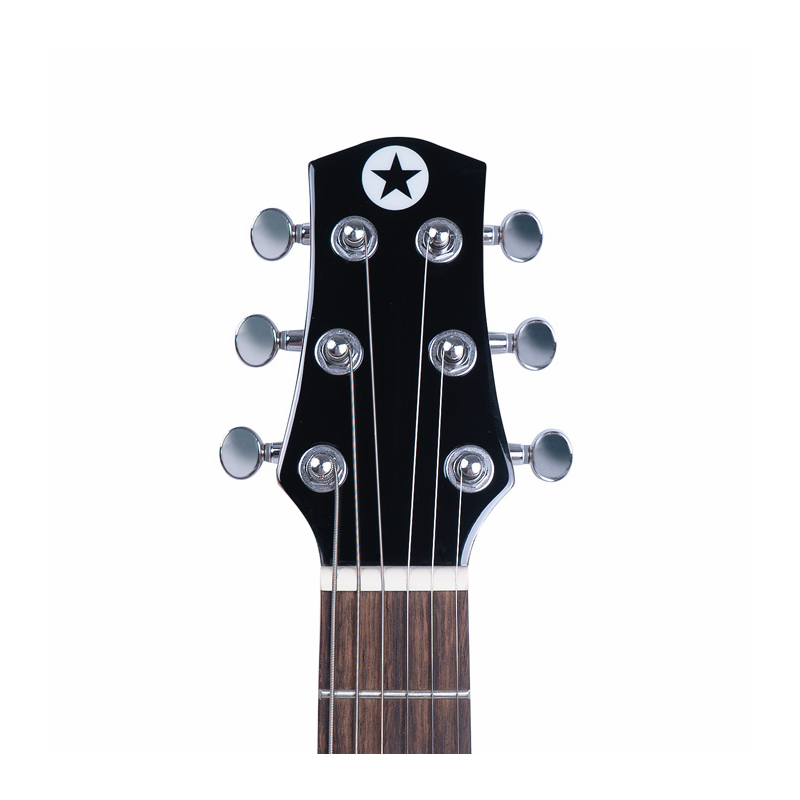 Blackstar Carry On ST Mini Carry On Electric Travel Guitar - Jet Black