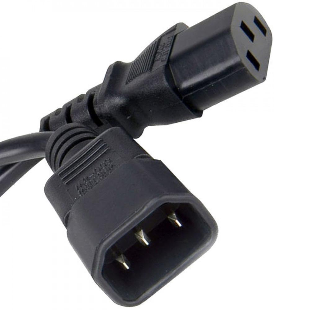 Cables & Adapters - Furman ADP-10E1 1m 10A Male IEC To 10A Female IEC Cable Black