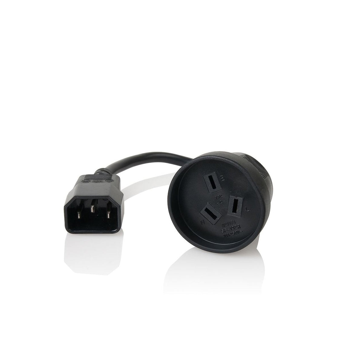 Cables & Adapters - Furman ADP-IEC-AUS Adaptor Cord 10A Male IEC - Female Australian Socket 1m Length