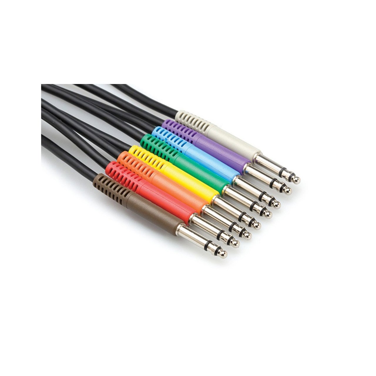 Cables & Adapters - HOSA Bantam Patch Cables - TT TRS To Same