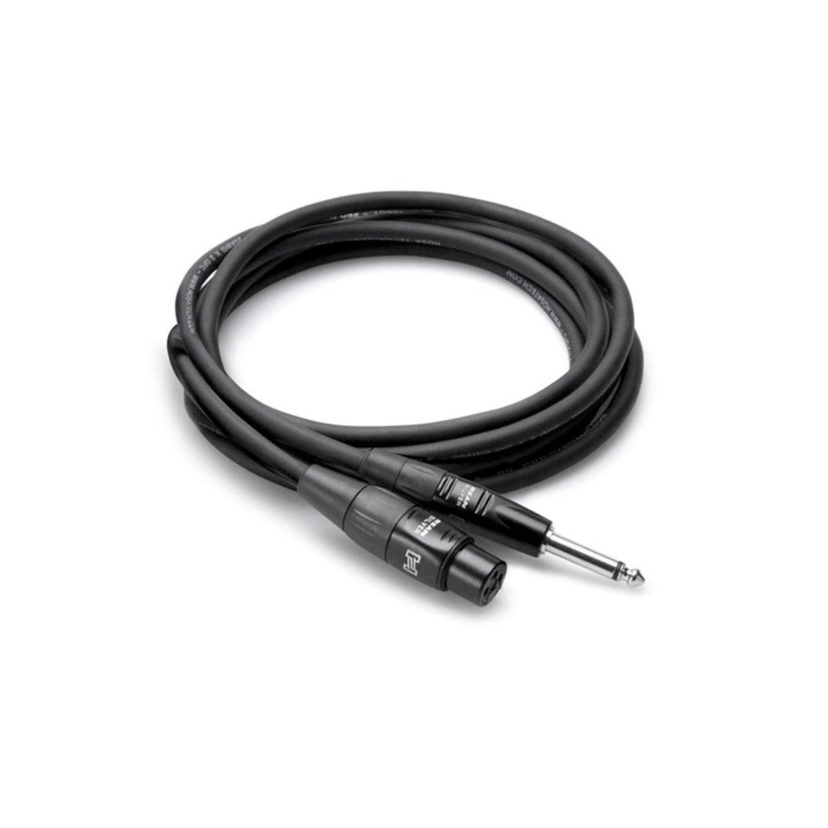Cables & Adapters - HOSA Pro HMIC-HZ - REAN XLR3F To 1/4 In TS