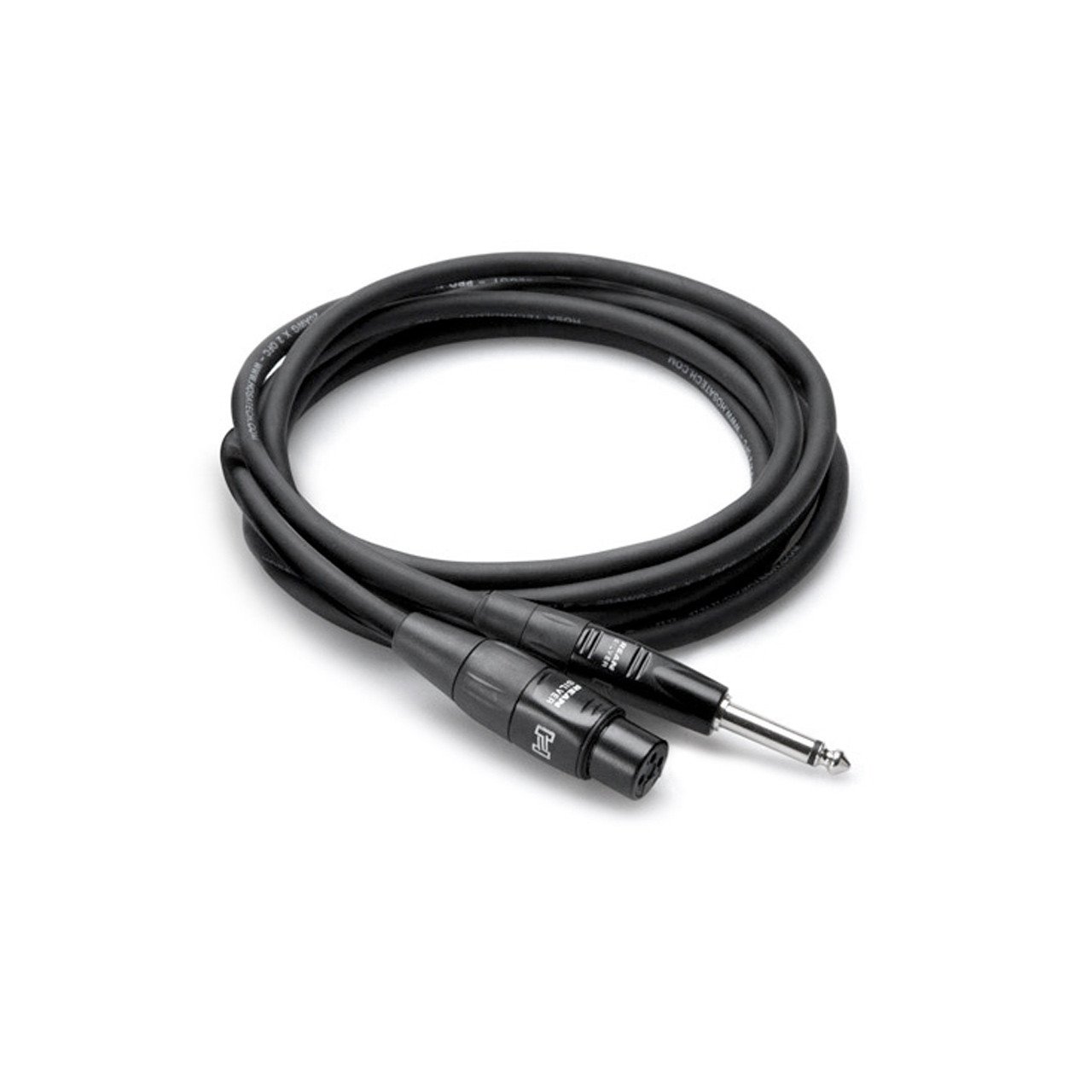 Cables & Adapters - HOSA Pro HMIC-HZ - REAN XLR3F To 1/4 In TS