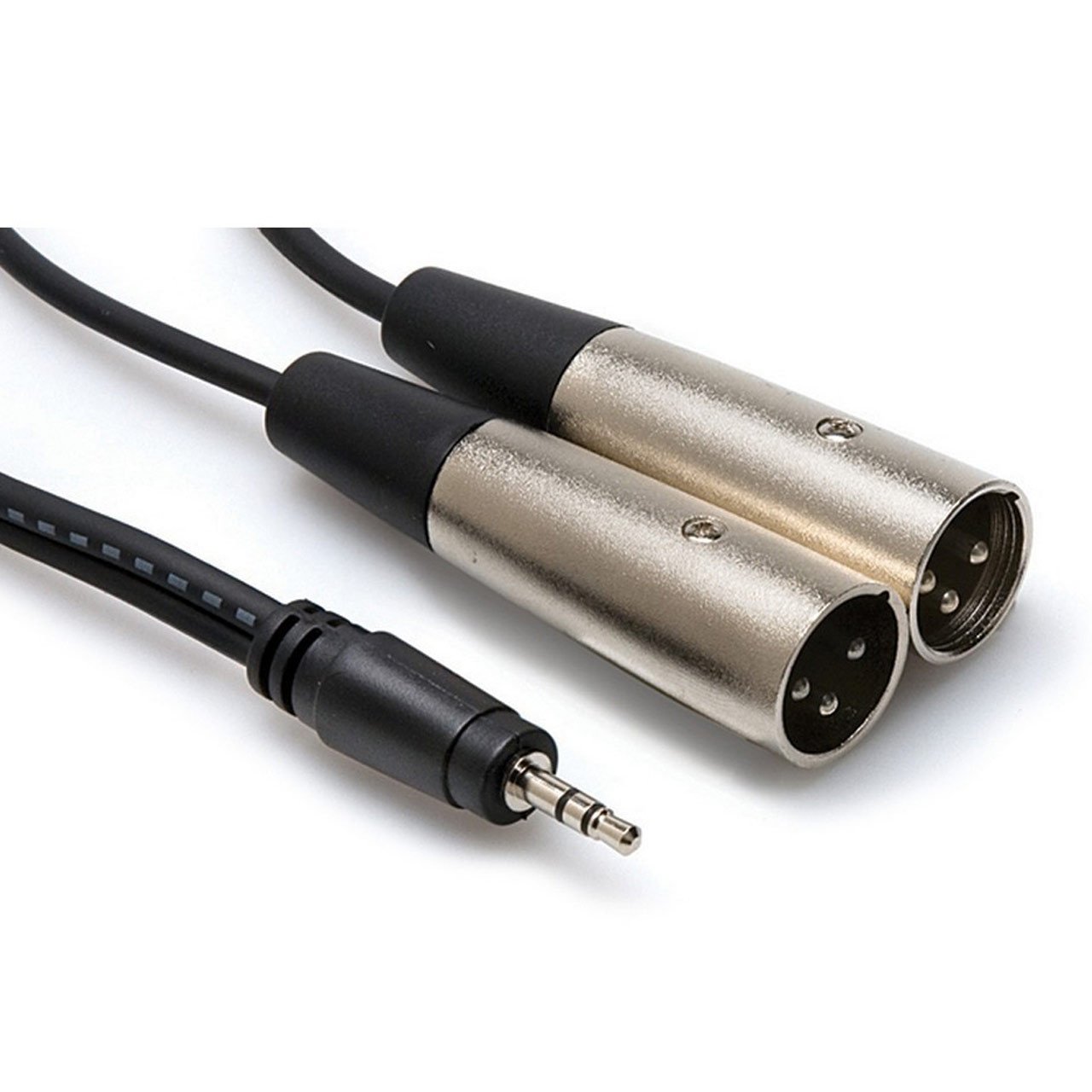 Cables & Adapters - Hosa Stereo Breakout - 3.5 Mm TRS To Dual XLR3M