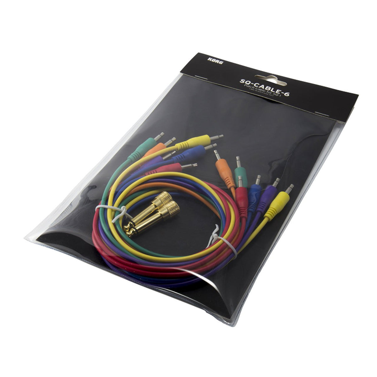 Cables & Adapters - Korg SQ-Cable-6 Patch Cables For SQ-1