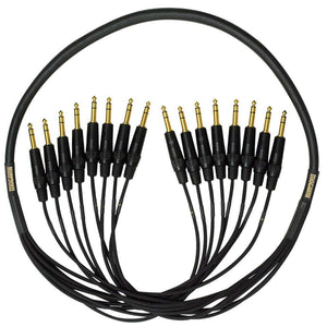 Cables & Adapters - Mogami Gold 8 TRS-TRS