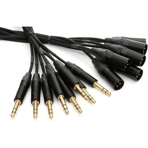 Cables & Adapters - Mogami Gold 8 TRS-XLRM