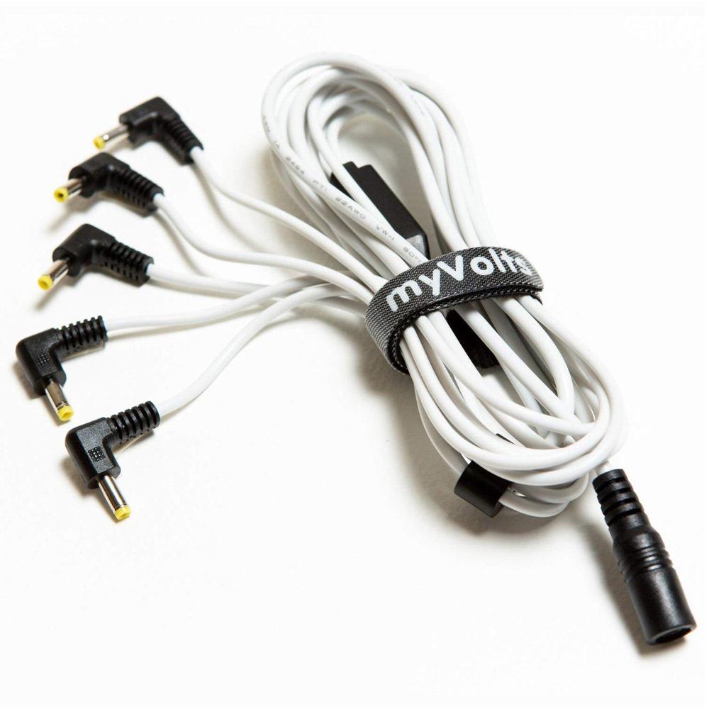 Cables & Adapters - MyVolts 5-way Power Splitter Cable For Korg Volca