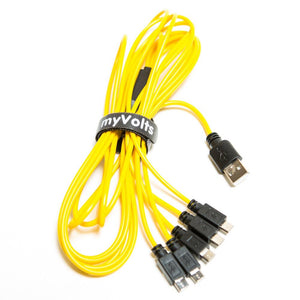 Cables & Adapters - MyVolts 5-way Power Splitter Cable For Roland Boutique