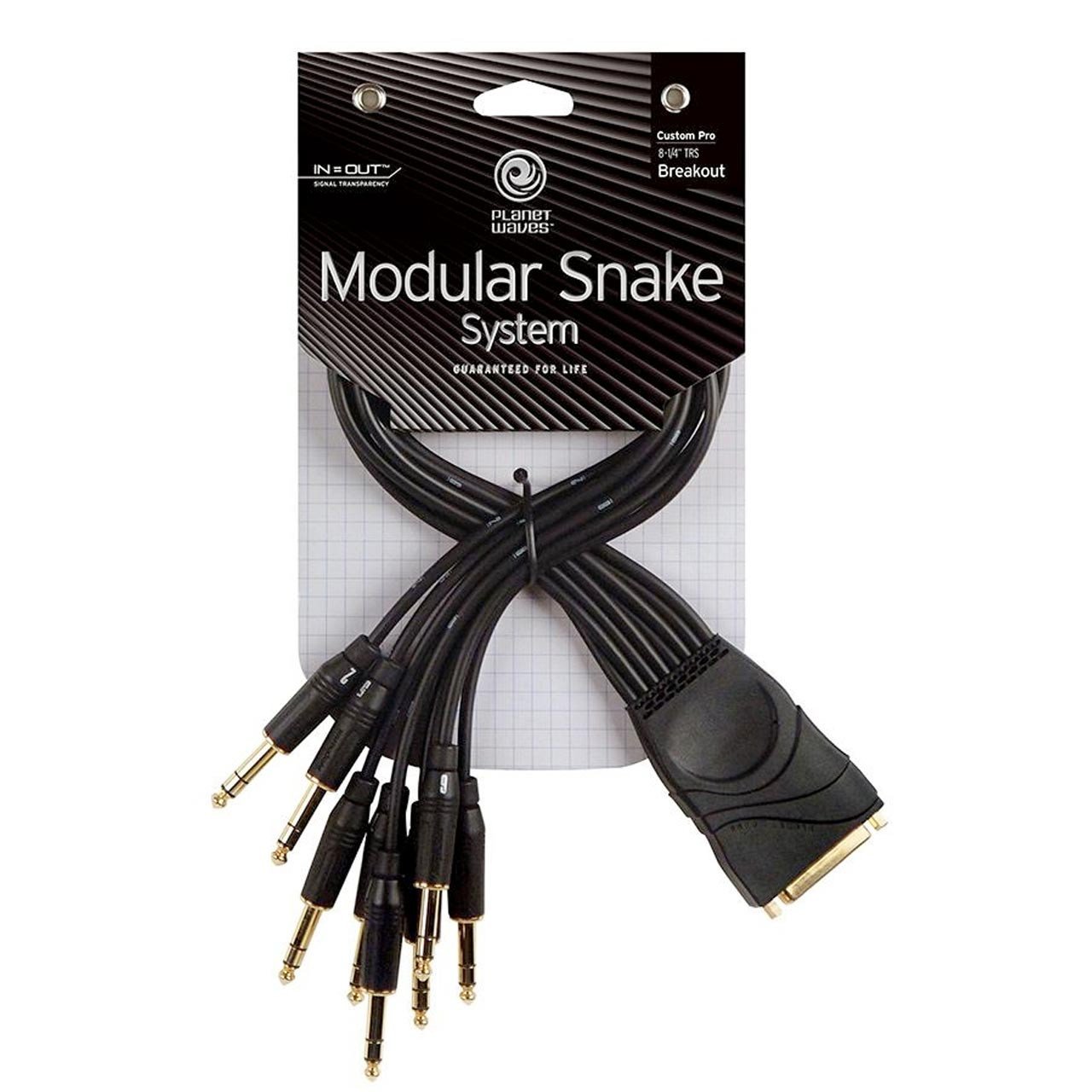 Cables & Adapters - Planet Waves DB25 To TRS Modular Snake Breakout Cable