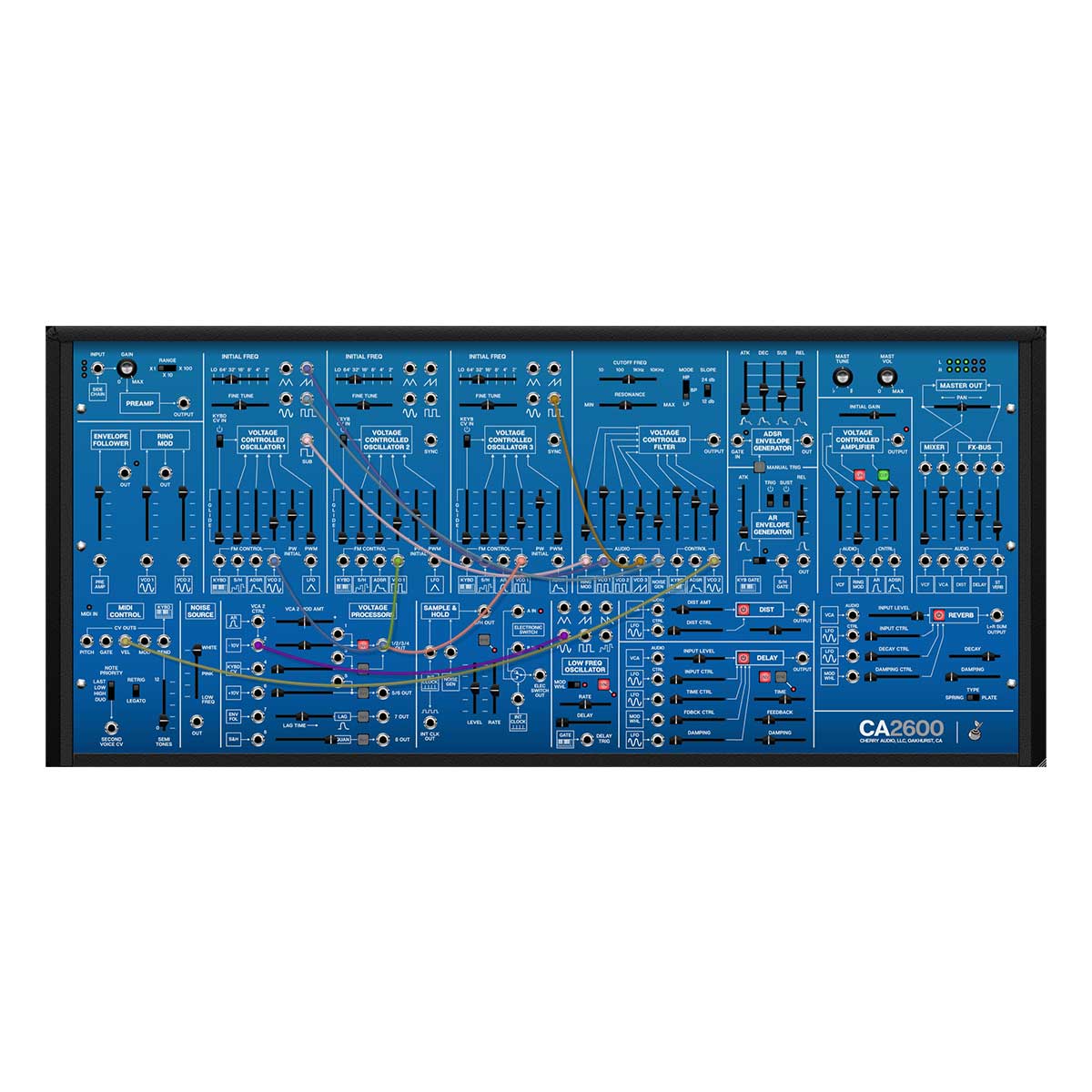 Cherry Audio CA2600 Synthesizer Instrument Plug-In