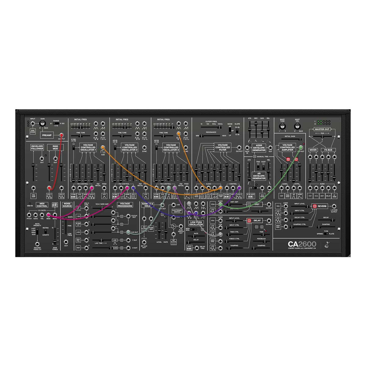 Cherry Audio CA2600 Synthesizer Instrument Plug-In