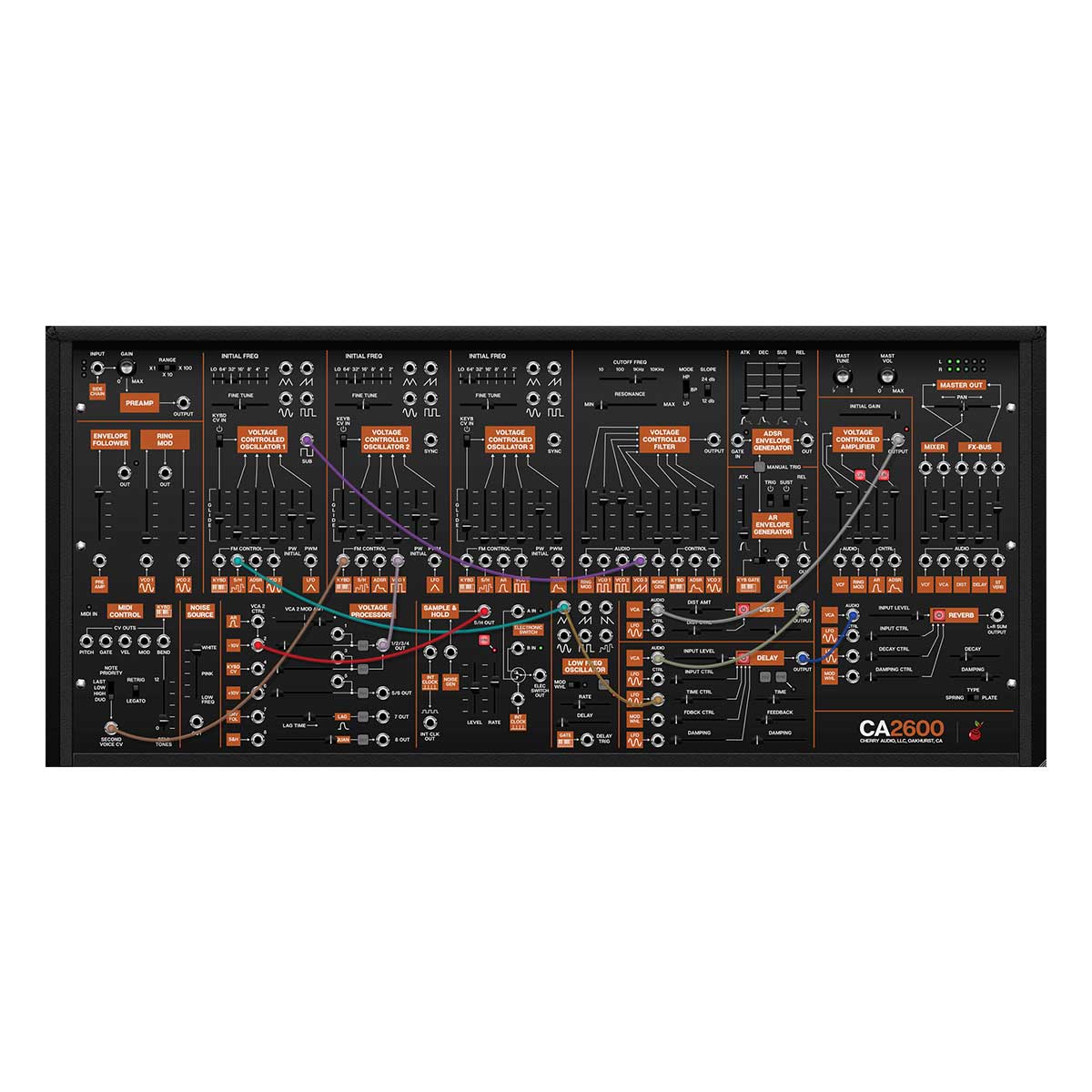 Cherry Audio CA2600 Synthesizer Instrument Plug-In