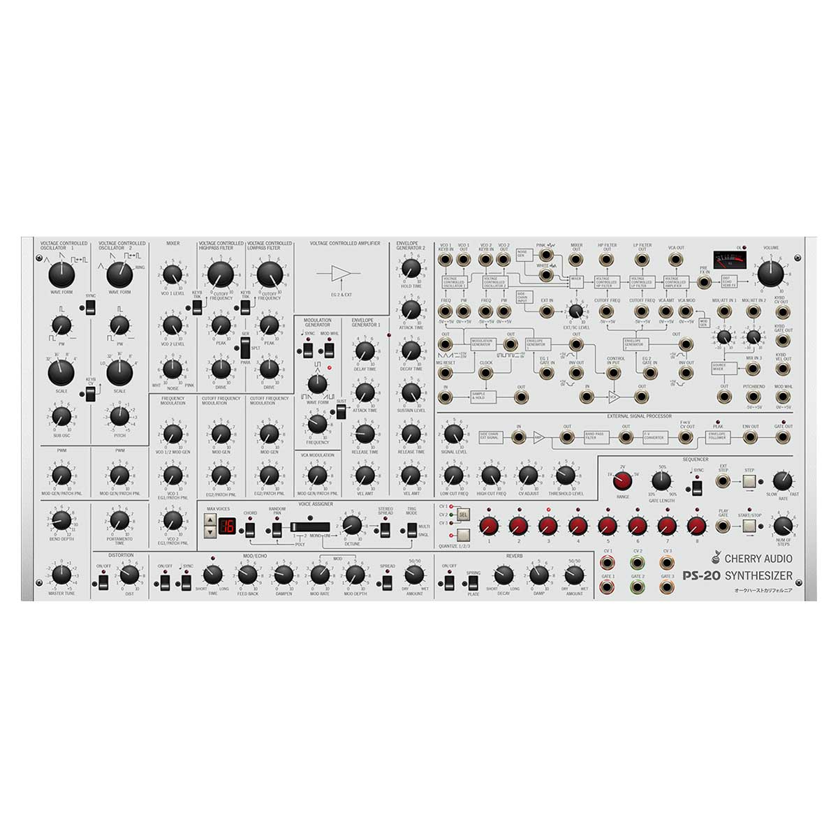 Cherry Audio PS-20 Synthesizer Plug-In (Digital Download)