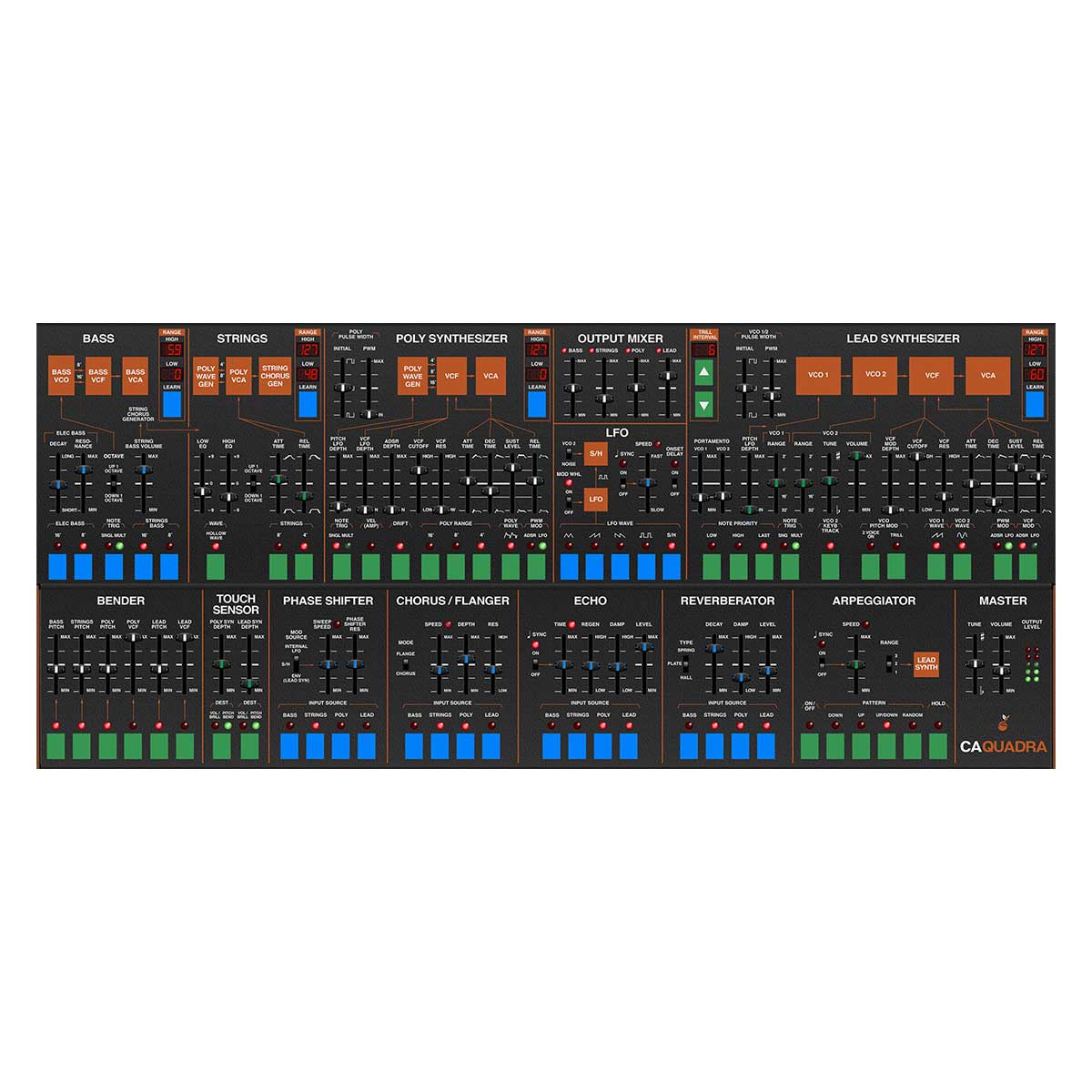 Cherry Audio  Quadra Synthesizer Plug-In