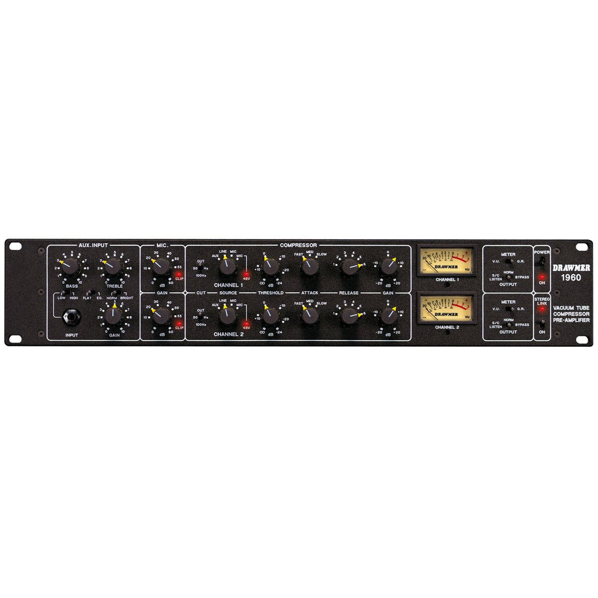 Compressors/Limiters - Drawmer 1960 Mic Pre / Vacuum Tube Compressor