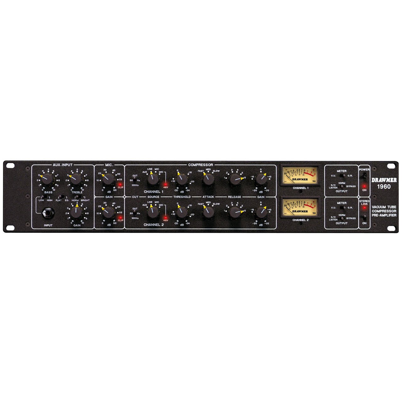 Compressors/Limiters - Drawmer 1960 Mic Pre / Vacuum Tube Compressor