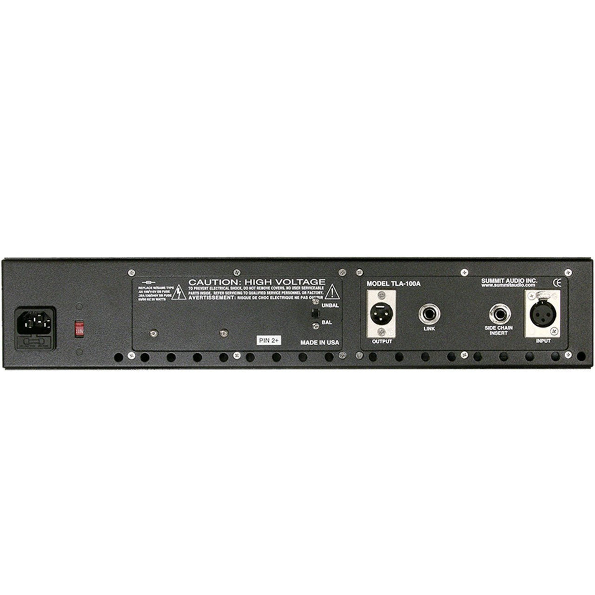 Compressors/Limiters - Summit Audio TLA-100A Tube Levelling Amplifier