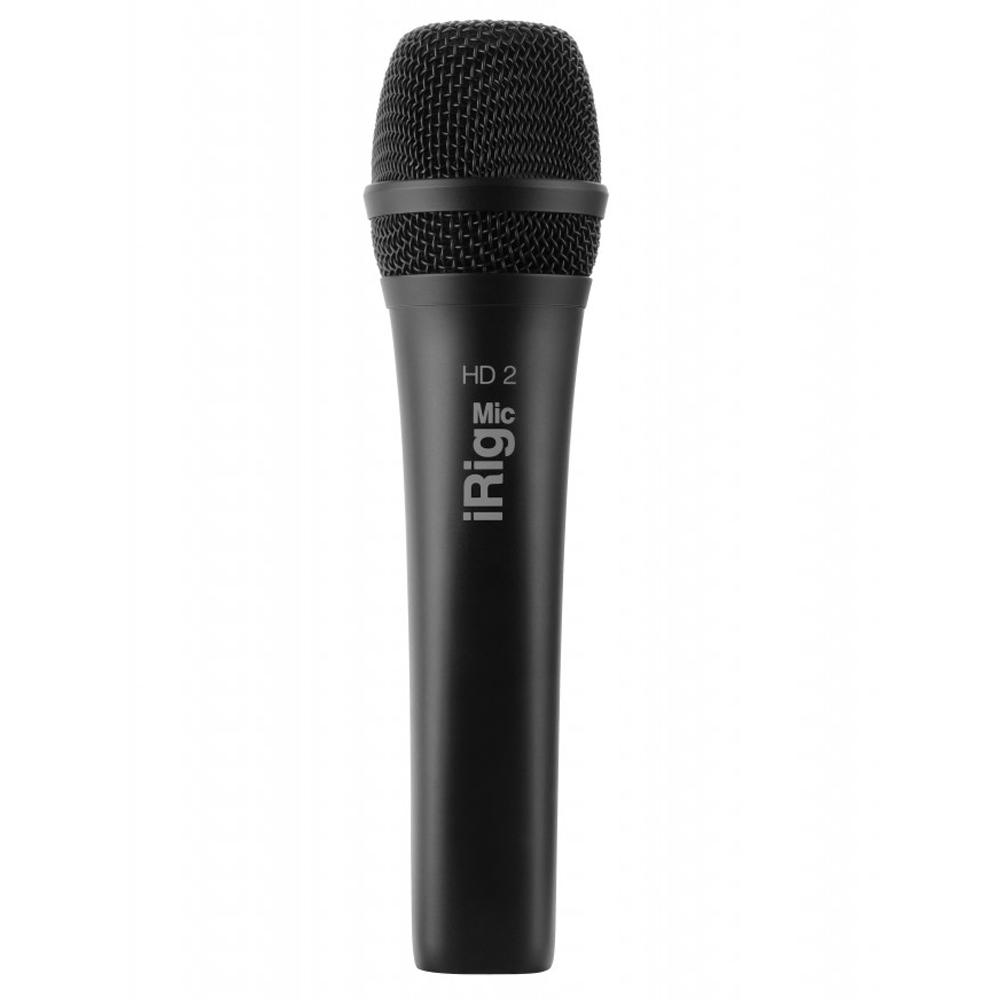 Condenser Microphones - IK Multimedia IRig Mic HD 2 Handheld Condenser Microphone For IOS