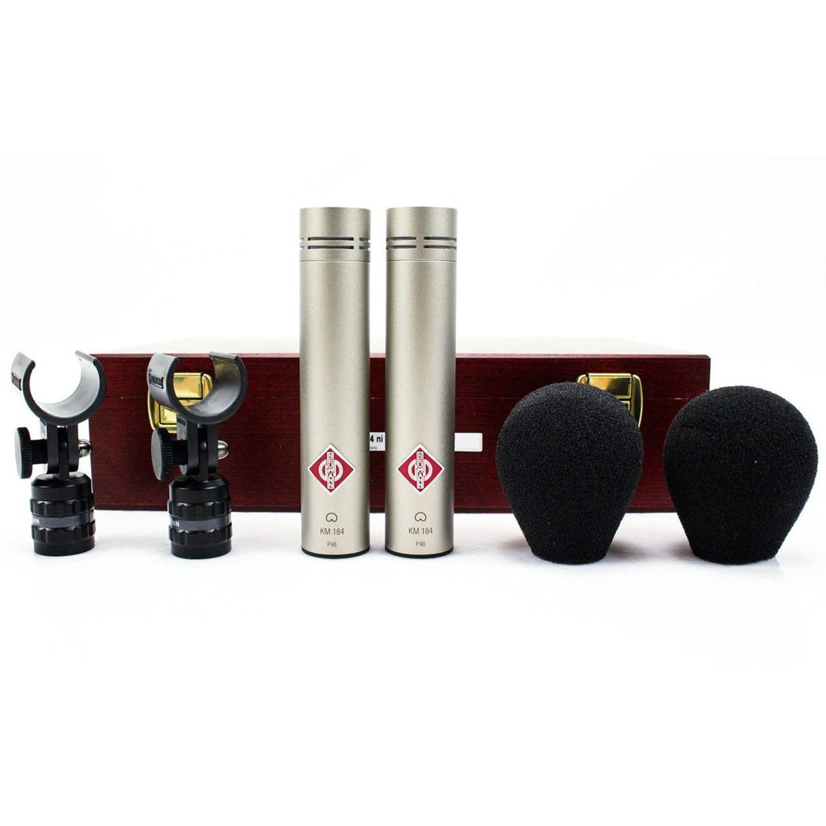 Condenser Microphones - Neumann KM 184 Stereo Set Cardioid Miniature Microphones