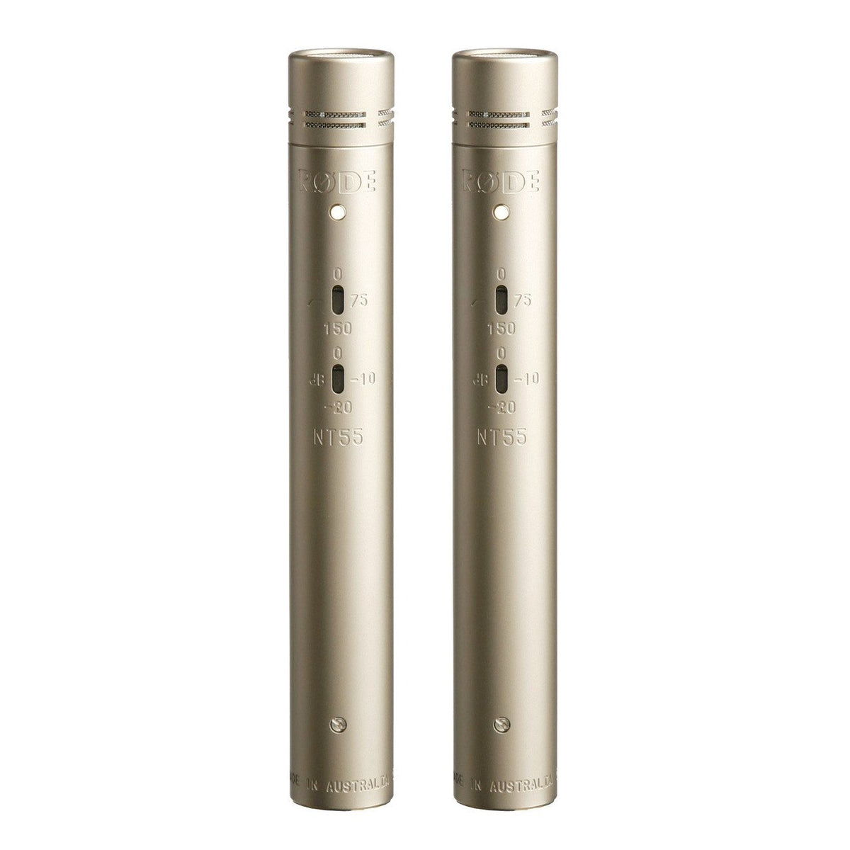 Condenser Microphones - RODE NT55 Stereo Pair Multi-Pattern 1/2" Condenser Microphones