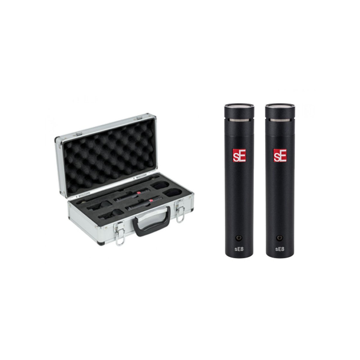 Condenser Microphones - SE Electronics SE8 Matched Pair Of Small-Diaphragm Condenser Microphones
