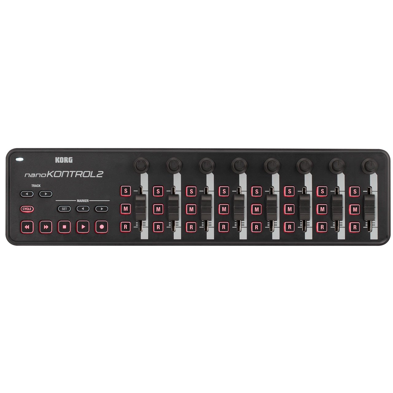 Control Surfaces - Korg NanoKONTROL 2 Slim-Line USB Control Surface BLACK