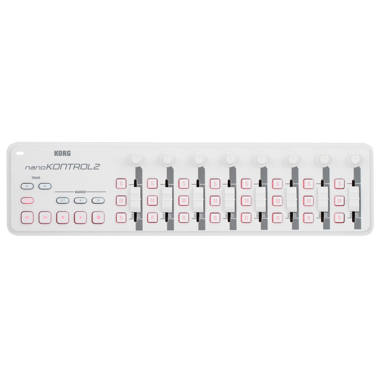 Control Surfaces - Korg NanoKONTROL 2 Slim-Line USB Control Surface WHITE