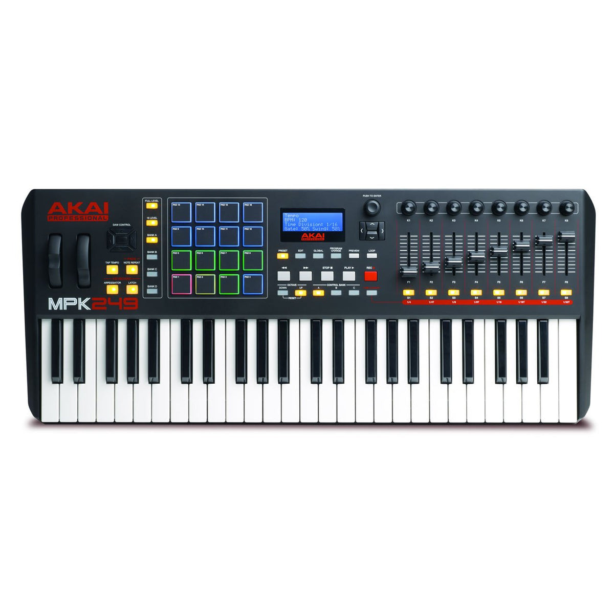 Controller Keyboards - Akai MPK 249 - 49 Note Controller Keyboard